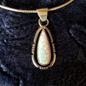 Fire Opal Necklace